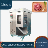 Shredding Machine Heavy Duty Meat Filleting Cutting Machine Semi Automatic Meat Slicer Industrial Meat Slicers