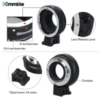 for Canon EF EF-S lens to EOS M EF-M M2 M3 M5 M6 M10 M50 M100 Cameras Commlite CM- EF-EOSM Electronic Auto Focus Lens adapter