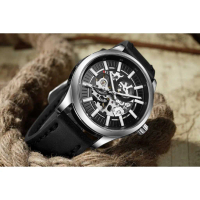 BELLEDA 9530 KULIT Otomatis Sakelton Leather Band Quartz Watch Watches Waterproof Best Seller
