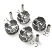 A2710302117 Engine Piston &amp; Ring Assembly Set 82mm New for Benz C-CLASS Coupe (CL203) C 180 Kompressor (203.746) T-Model (S203)