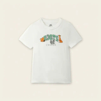 【Roots】Roots 大童- ROOTS PIXEL ANIMAL短袖T恤(白色)