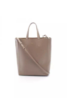 Celine Pre-Loved Celine Vertical Small Hippopotamus Handbag tote bag leather Gray brown 2WAY
