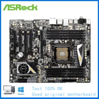 For ASRock X79 Extreme 6 Motherboard LGA 2011 V1 For Intel X79 Used Desktop Mainboard USB3.0 SATA II PCI-E X16 E5 2670 2680