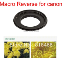 10pcs/lot 62mm Macro Reverse lens Adapter Ring for CANON EOS EF Mount 550d 650d 60d