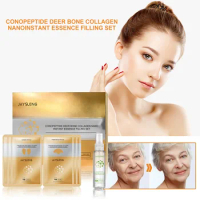 Peptide Deer Bone Collagen Essence Kit Anti Aging Nano Instant Essence Filling Essence Set Moisturizing Skin Care