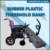 【Fast delivery】Heavy Duty Rubber Plastic Threshold Ramp (used to move easily on the slope/raised doo