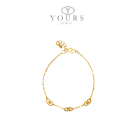 Yours Jewel Emas 916 Rantai Tangan CD