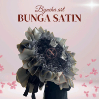 BUNGA PITA SATIN 9CM  BUKET BUNGA PITA SATIN