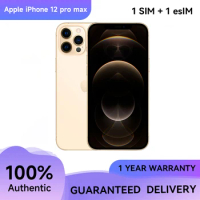 99% New Genuine Apple iPhone 12 ProMax 128GB 256GB 512GB ROM 6.7" OLED RAM 6GB A14 Bionic IOS Face ID NFC Unlocked 5G