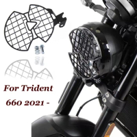 2021 NEW Motorcycle Accessories For Trident 660 Trident660 Headlight Guard Protector Grill
