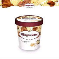 Es Krim Haagen-Dazs Pint 473ml - Ice Cream Haagen-Dazs Pint 473ml - Haagen-Dazs MacadamiaNut