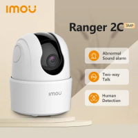 IMOU Ranger 2C 3MP Home Wifi 360 Camera Human Detection Night Vision Baby Security Surveillance Wireless IP Camera