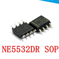 แอมป์ประกอบสัญญาณ NE5532 NE5532P DIP-8 SMD SOP8, ใหม่เอี่ยม, เสียง, เสียงรบกวนต่ำ, 5 ชิ้น