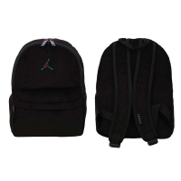 【NIKE 耐吉】小型後背包-雙肩包 肩背包 旅行包 黑炫彩(JD2343006TD-001)