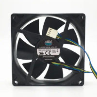 Cooler Master A9225-38RB-4OP-F1 DC 12V 0.60A 90x90x25mm 4-Wire Server Cooling Fan