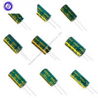 500PCS(8*16MM) 400V22UF 16V1000UF400V15UF 400V10UF 35V470UFhigh frequency Aluminum Electrolytic Capacitor