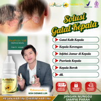 (BISA COD) Obat Herbal Kepala Borok, Gatal Kulit Kepala, Infeksi Jamur Kulit, Obat Herbal Kepala Kor