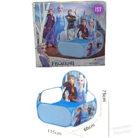 Tenda Mandi Bola Frozen Karakter Anak + Keranjang Mainan - 336B-1