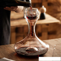 酒壺 增氧紅酒醒酒器家用創意快速醒酒器輕奢風水晶玻璃葡萄酒具分酒壺
