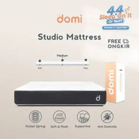 Domi Studio Mattress / Kasur Pocket Spring Bed / Motion Isolation / Mattress in a Box 200 x 200