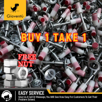 【Buy 1 Take 1 】Nail Gun Nails Threaded Nail M8 Thread Nail Professional Nail For Nail Gun Stainless 