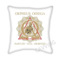 ORPHEUS OMEGA Band 3D Printed Polyester Decorative Pillowcases Throw Pillow Cover Square Zipper Cases Fans Gifts Home Decor