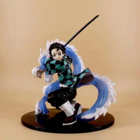 PVC 1/8 Scale Dragon Kamado Tanjirou Anime Figure Demon Slayer Figurine Model Toy Boys Collectibles Gifts