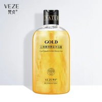 24K Deep Cleansing Foam Body Wash Long Lasting Skin Gold Shower Gel Whitening Moisturizing Nourishing Care Bath Lotion
