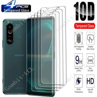 4PCS For Sony Xperia 5 IV 6.1" Screen Protective Tempered Glass ON Xperia5 5IV 5III 5II II III Protection смартфоны Cover Film
