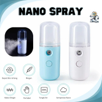 Nano Spray Portable 30ml Mist Sprayer Disinfektan Face Mist Rechargeable USB