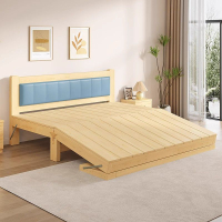 【限時優惠】折疊床實木單人床1.2m床加厚加新款午休出租房簡易家用小床經濟型