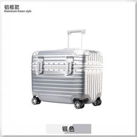 全鋁鎂合金攝影箱機長箱喼18寸女登機小型拉桿箱男20寸旅行箱