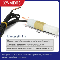 Cảm biến nhiệt độ và độ ẩm với bộ thu/trình truyền RS485 và đầu dò