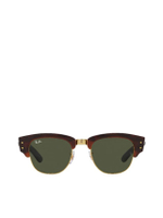 แว่นกันแดดยูนิเซ็กส์ Mega Clubmaster รุ่น RB0316S 990/31 50 เลนส์สี เขียว