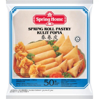 Spring Home Kulit Popia untuk Spring Roll Pastry 50pcs Serbaguna untuk Semua Tujuan