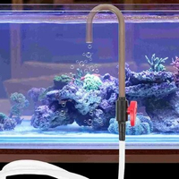 Hose Hook Aquarium Cleaner New Filling Hose Hook Plastic Vacuum Pump Fish Tank Cleaner
