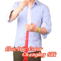 Eletric color changing silk -- Magic Trick , Stage Magic