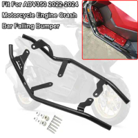 ADV 350 Motorcycle Accessories Highway Engine Guard Crash Bar Frame Bumper Fit For HONDA ADV350 2022-2024 Fairing Protector Bars