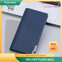 Dompet Kulit PU, Panjang, Ringan, Reka Bentuk Lipat, Slot Kad Berbilang, Fesyen, Tahan Lama waterpro