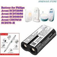 Baby Monitor Battery 2.4V/1500mAh PHRHC152M000,996510072099 for Philips Avent SCD720/86,SCD730/86,SCD560/10,SCD570-H,CD570/10