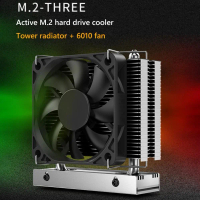 M.2-THREE M.2 2280 SSD Heatsink Cooling Thermal Pad Radiator Heatsink for PC