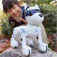 機器狗智慧對話機器人電動電子仿真小狗會走遙控兒童男女孩玩具狗【青木鋪子】