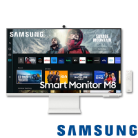 SAMSUNG S32CM801UC 32型 4K 智慧聯網螢幕-白 HDMI Type-C