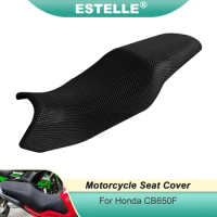 For Honda CB650F CBR 650F CB650F cb650f For All Years Motorcycle Anti-Slip Mesh Fabric Breathable Seat Cover Cushion
