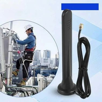 GOXIS Antena Router WiFi Outdoor 15dBi - Koneksi Internet Luas dan Stabil, Waterproof IH Hitam