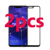 2pcs cover on for huawei mate 20 lite tempered glass full safety protective glass for huawei mate 20 mate20 lite light huawey