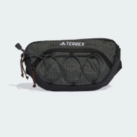 【adidas 愛迪達】腰包 斜背包 運動小包 TRX MT WAIST PK 黑白 JJ1480