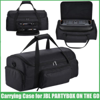 Wireless Speaker Carrying Case Bluetooth Speaker Bag Cables Charger Holder Travel Carry Case Bag for JBL PARTYBOX ON THE GO