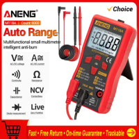 ANENG M118A Auto Ranging Digital Multimeter High-Accuracy TRMS 6000 Counts Voltage Current Ohm Capacitance Diode Multi Tester