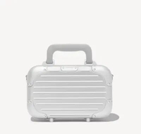 RIMOWA Original Bag Aluminium Cross Body Bag 16 - Crossbody Bag / Tas Selempang - Silver , Black